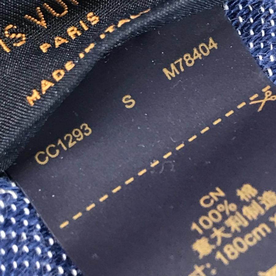 美品 LOUIS VUITTON ルイヴィトン M78404 LV グラフィカル ビーチブランケット  タオル ストライプ ブランケット ブルー 【中古】 | LOUIS VUITTON | 03