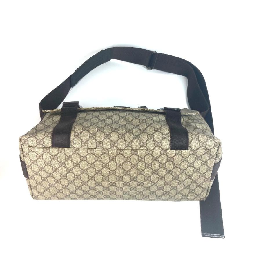 GUCCI グッチ 122374 GGプラス フラップ 斜め掛け メッセンジャーバッグ カバン ショルダーバッグ ベージュ ユニセックス【中古】 | GUCCI | 07