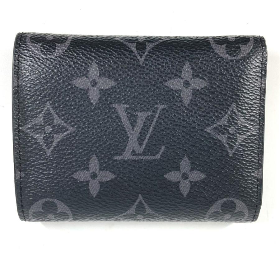 LOUIS VUITTON ルイヴィトン M12598 ヴィクターウォレット コンパクトウォレット モノグラムエクリプス 3つ折り財布 ブラック【中古】 | LOUIS VUITTON | 01