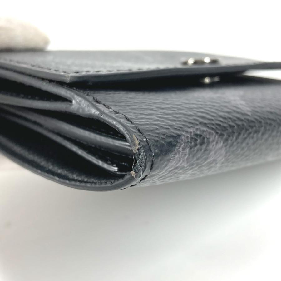 LOUIS VUITTON ルイヴィトン M12598 ヴィクターウォレット コンパクトウォレット モノグラムエクリプス 3つ折り財布 ブラック【中古】 | LOUIS VUITTON | 06