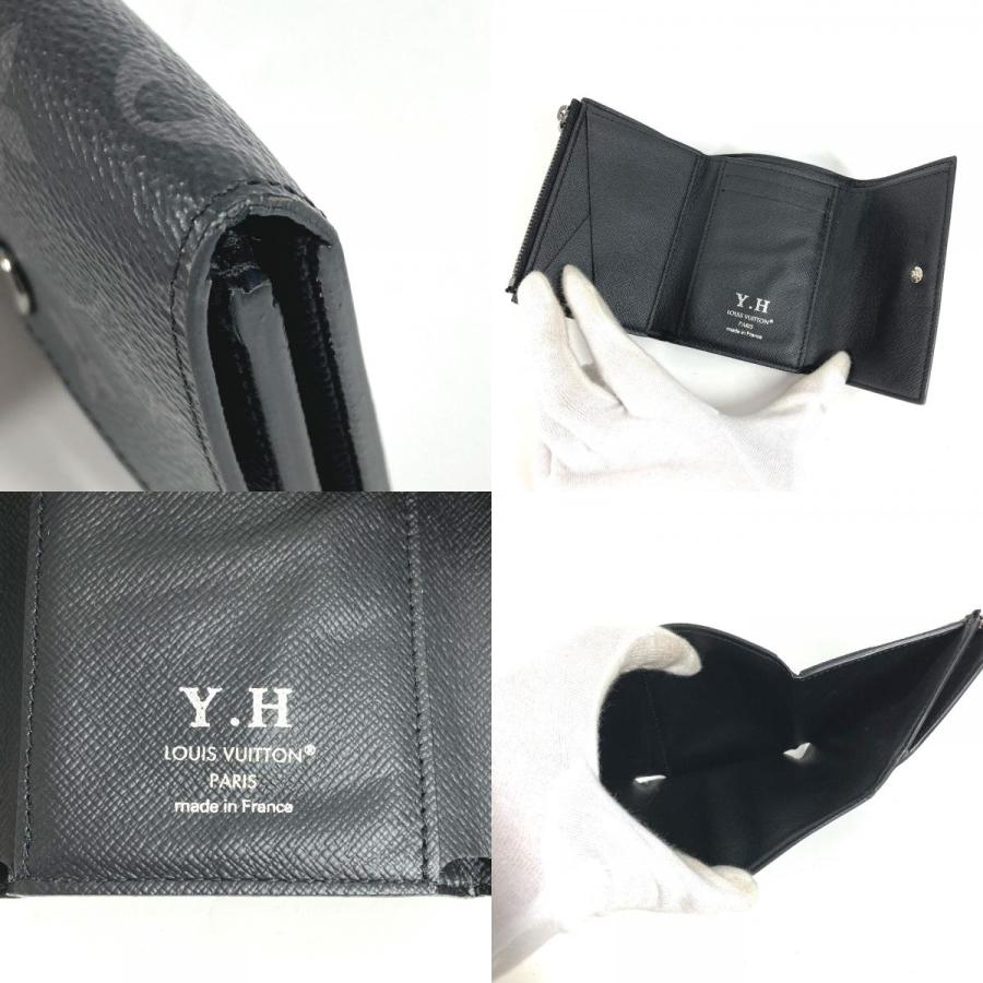 LOUIS VUITTON ルイヴィトン M12598 ヴィクターウォレット コンパクトウォレット モノグラムエクリプス 3つ折り財布 ブラック【中古】 | LOUIS VUITTON | 08