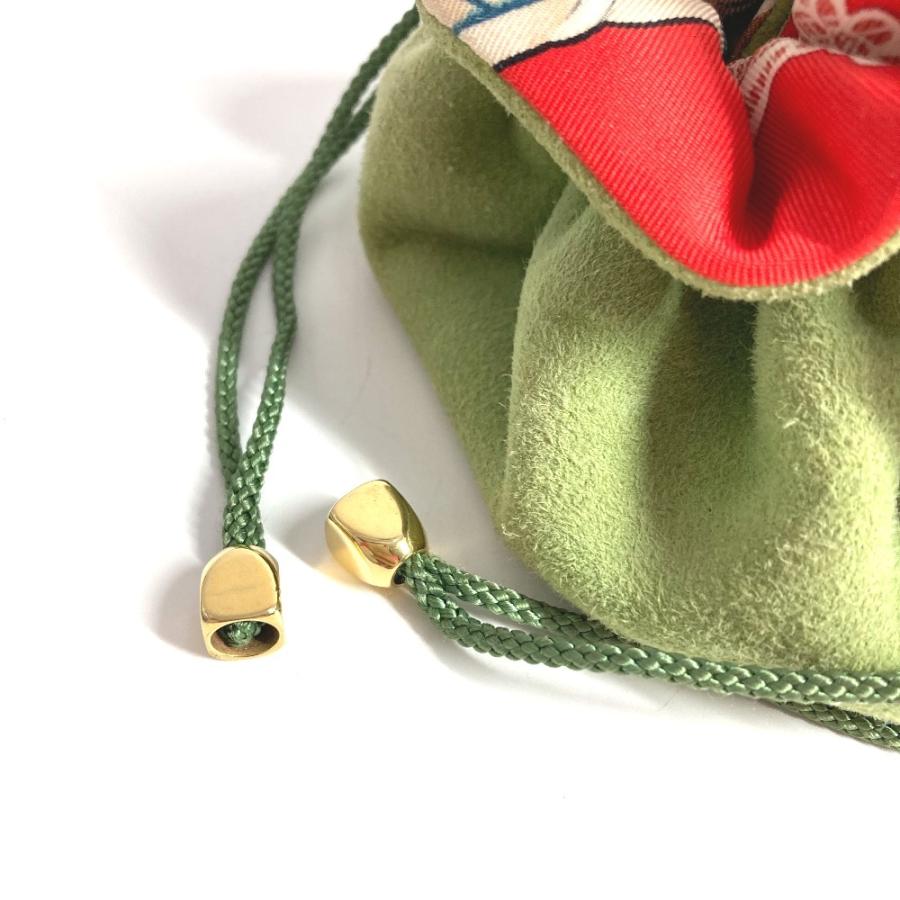 HERMES エルメス ブルスアビジュー アニマル柄 巾着ポーチ マルチポーチ ポーチ マルチカラー レディース【中古】 | HERMES | 04