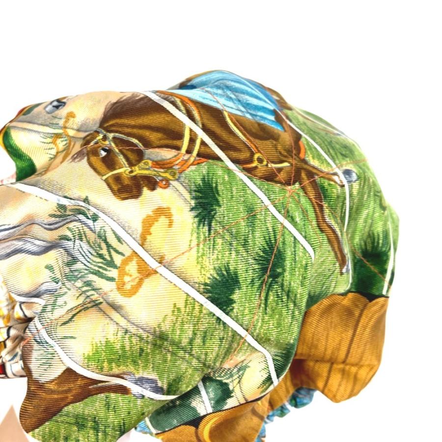 HERMES エルメス ブルスアビジュー アニマル柄 巾着ポーチ マルチポーチ ポーチ マルチカラー レディース【中古】 | HERMES | 08