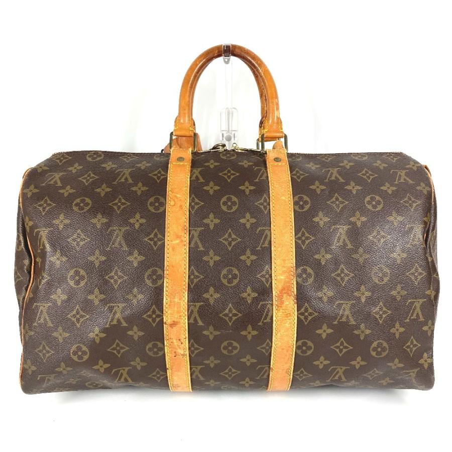 LOUIS VUITTON ルイヴィトン キーポル45 キーポル 45 旅行バッグ トラベルバッグ カバン 旧型 モノグラム ボストンバッグ M41428【中古】 | LOUIS VUITTON | 01