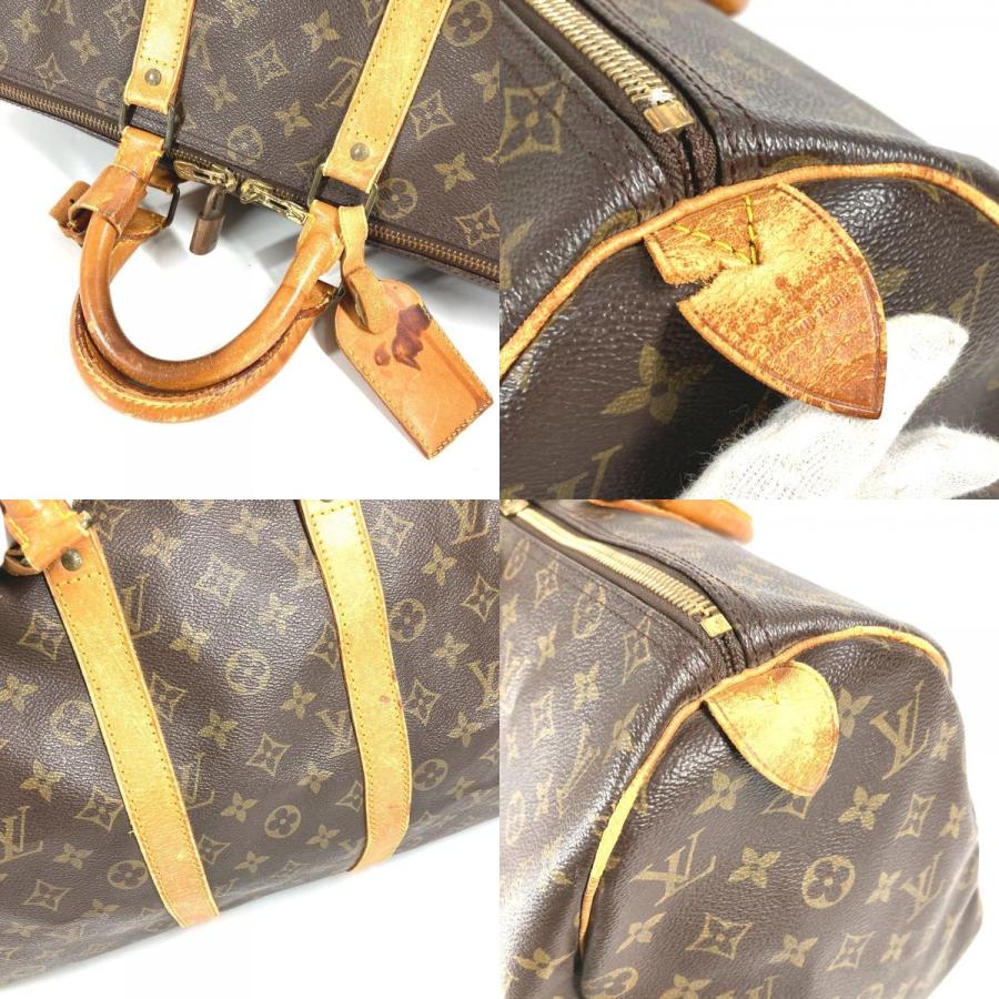 LOUIS VUITTON ルイヴィトン キーポル45 キーポル 45 旅行バッグ トラベルバッグ カバン 旧型 モノグラム ボストンバッグ M41428【中古】 | LOUIS VUITTON | 07