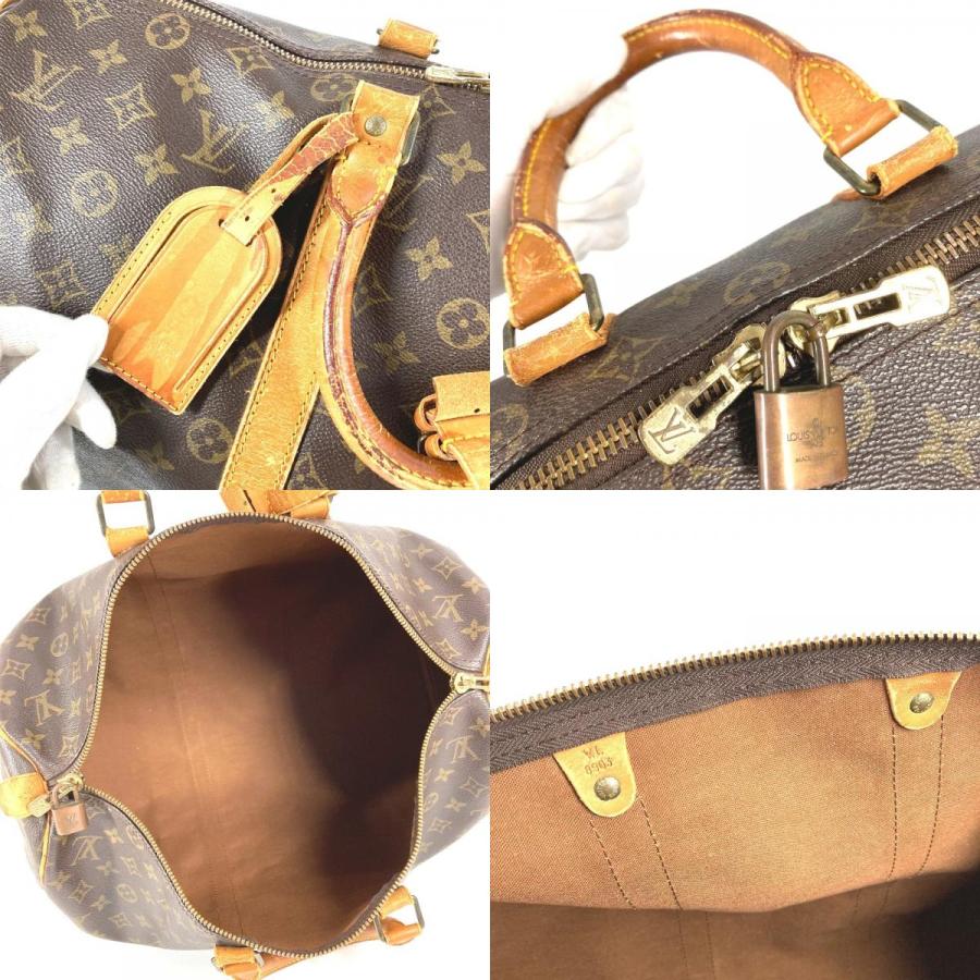 LOUIS VUITTON ルイヴィトン キーポル45 キーポル 45 旅行バッグ トラベルバッグ カバン 旧型 モノグラム ボストンバッグ M41428【中古】 | LOUIS VUITTON | 08