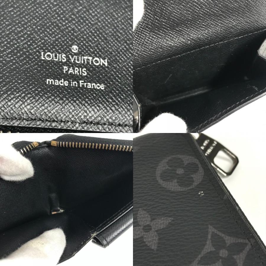 LOUIS VUITTON ルイヴィトン M80426  ジッピー コンパクトウォレット ネックストラップ付  モノグラムエクリプス 2つ折り財布【中古】 | LOUIS VUITTON | 09