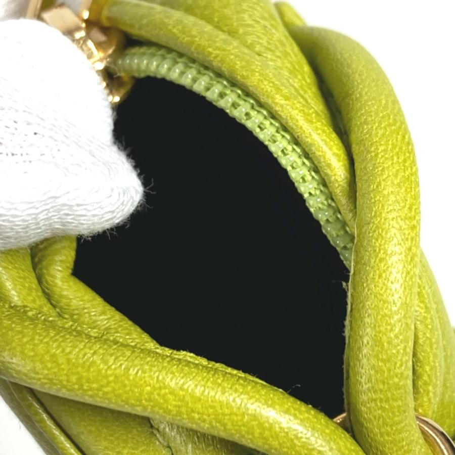 LOEWE ロエベ アマソナ型 アナグラム ロゴ チャーム バッグチャーム キーホルダー キーホルダー グリーン ユニセックス【中古】 | LOEWE | 07