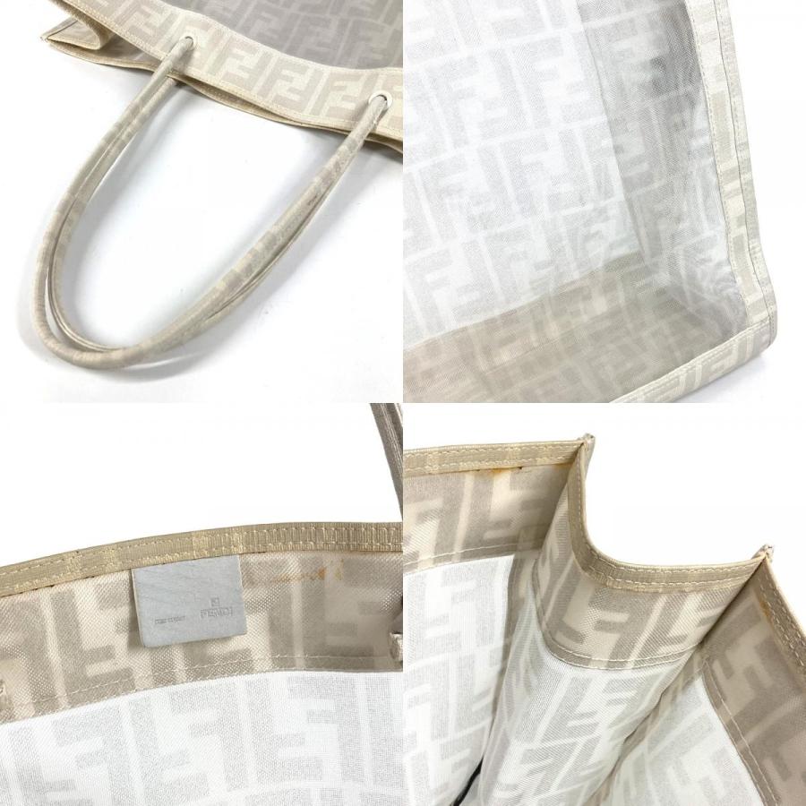 FENDI フェンディ ズッカ ロゴ メッシュ カバン バッグ ショルダーバッグ 肩掛け ポーチ付き ヴィンテージ トートバッグ 【中古】 | FENDI | 07