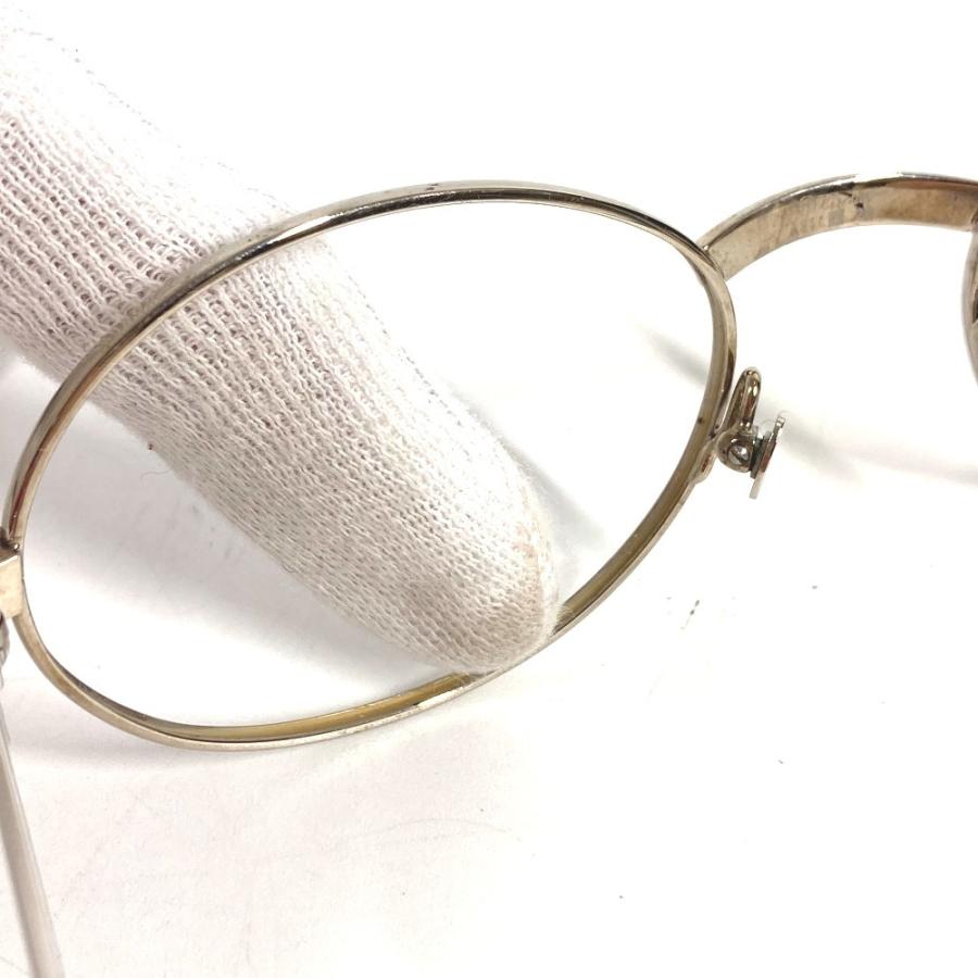 CARTIER カルティエ ロゴ トリニティ めがね メガネ アイウェア 眼鏡 眼鏡 シルバー ユニセックス【中古】 | Cartier | 08