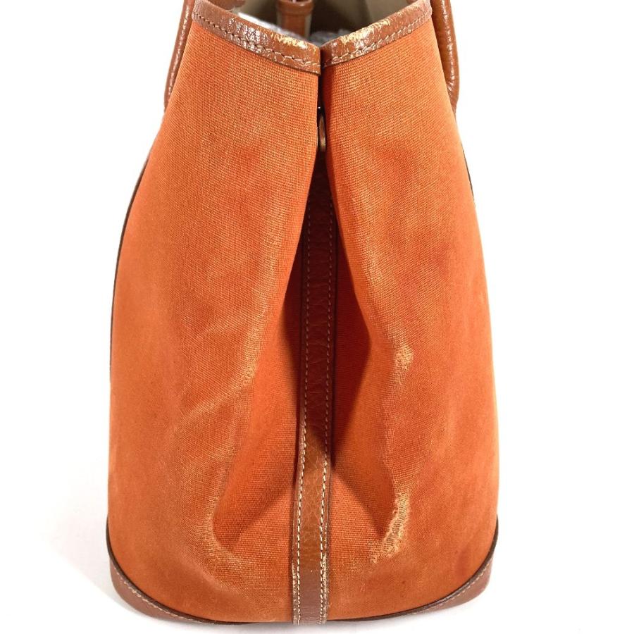 HERMES エルメス ガーデンパーティ36 PM ハンドバッグ ショルダーバッグ 肩掛け トートバッグ オレンジ ユニセックス【中古】 | HERMES | 04