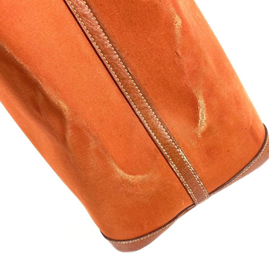 HERMES エルメス ガーデンパーティ36 PM ハンドバッグ ショルダーバッグ 肩掛け トートバッグ オレンジ ユニセックス【中古】 | HERMES | 05