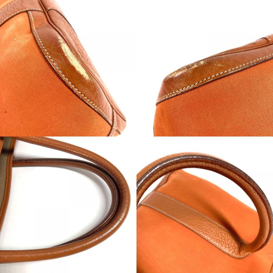HERMES エルメス ガーデンパーティ36 PM ハンドバッグ ショルダーバッグ 肩掛け トートバッグ オレンジ ユニセックス【中古】 | HERMES | 08
