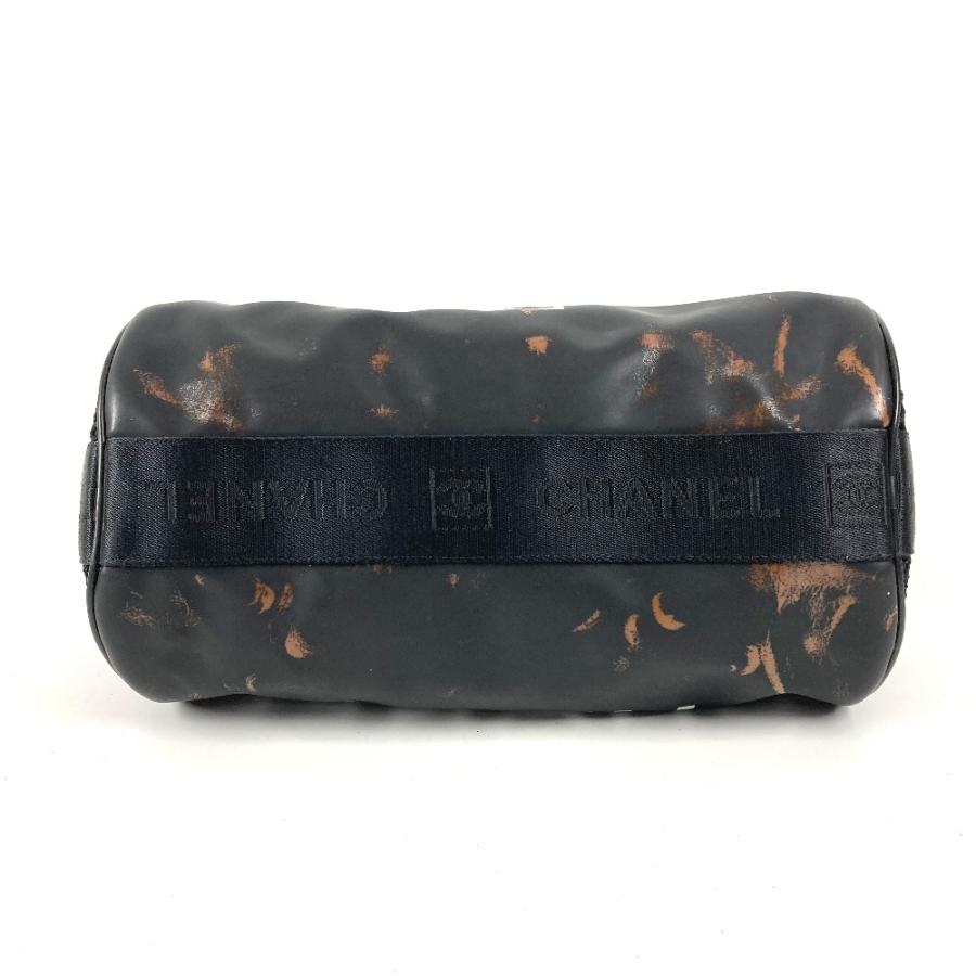 CHANEL シャネル CC ココマーク ロゴ 筒形 スポーツ ショルダーバッグ ブラック ユニセックス【中古】 | CHANEL | 06