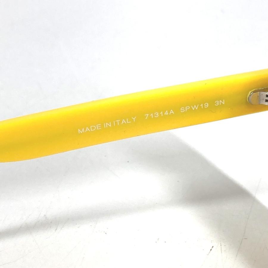 CHANEL シャネル 71314A ファレルウィリアムス PHARREL めがね メガネ アイウェア 眼鏡 ロゴ サングラス イエロー レディース【中古】の画像