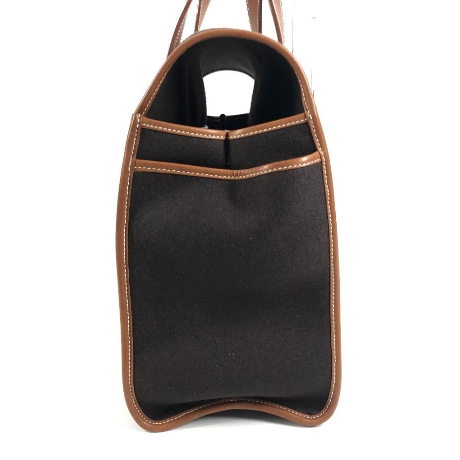 HERMES エルメス カメイル ストライプ ロゴ カバン トートバッグ   ハンドバッグ ブラウン ユニセックス【中古】 | HERMES | 03