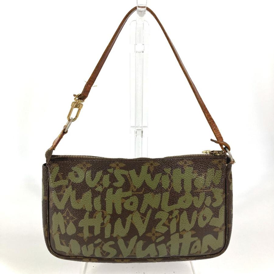 LOUIS VUITTON ルイヴィトン M92191 ポシェット・アクセソワール アクセサリーポーチ モノグラムグラフィティ ショルダーバッグ 【中古】