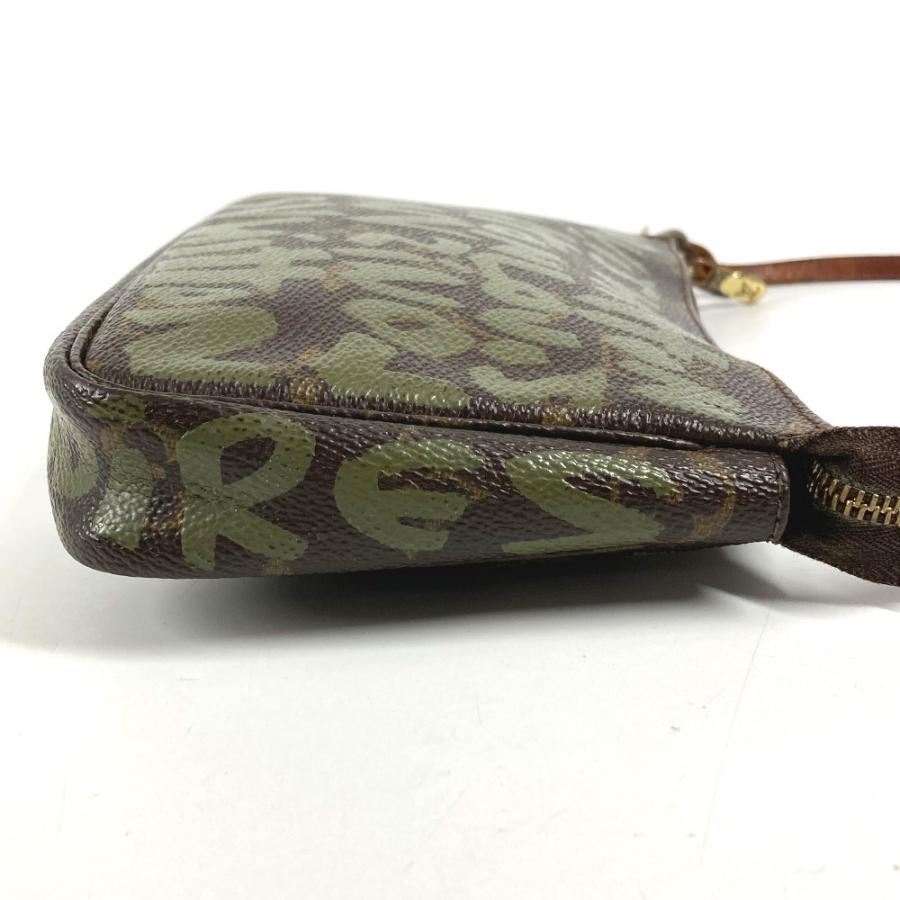 LOUIS VUITTON ルイヴィトン M92191 ポシェット・アクセソワール アクセサリーポーチ モノグラムグラフィティ ショルダーバッグ 【中古】