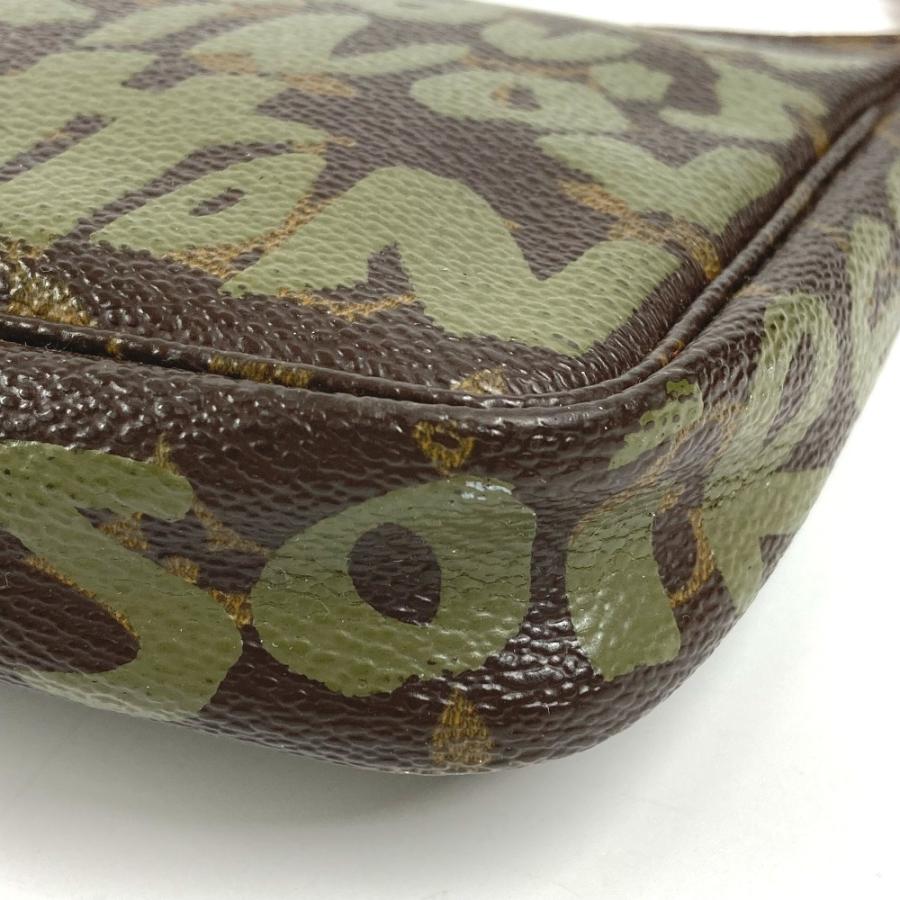 LOUIS VUITTON ルイヴィトン M92191 ポシェット・アクセソワール アクセサリーポーチ モノグラムグラフィティ ショルダーバッグ 【中古】