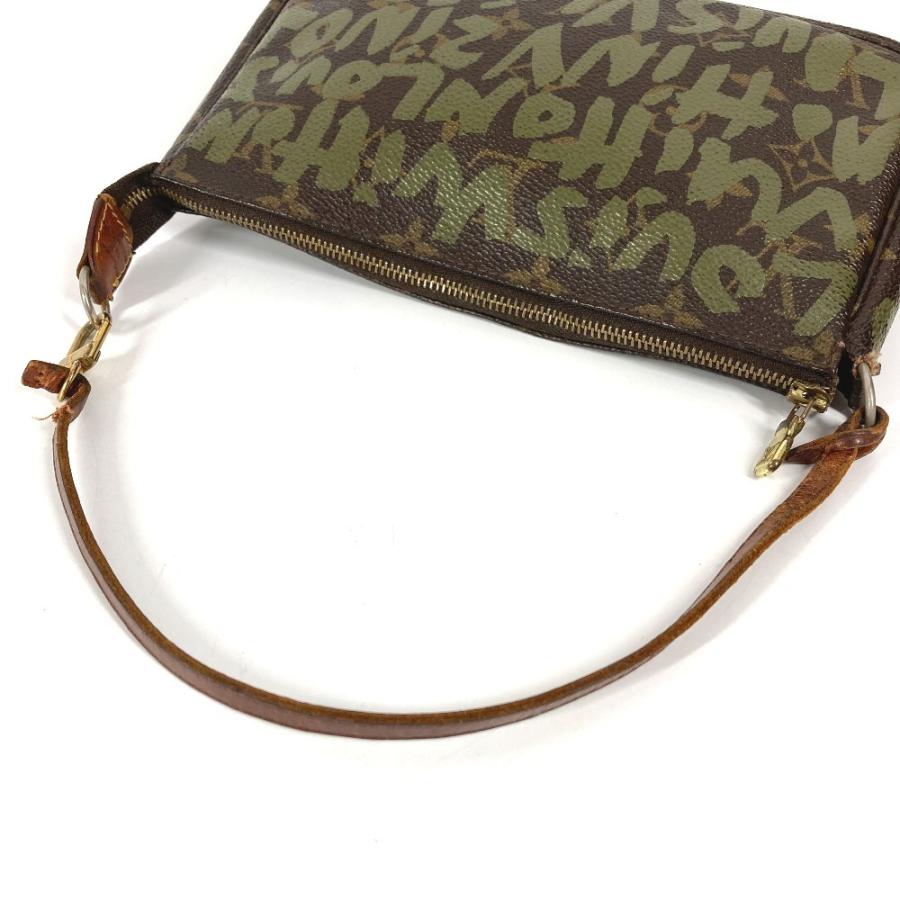 LOUIS VUITTON ルイヴィトン M92191 ポシェット・アクセソワール アクセサリーポーチ モノグラムグラフィティ ショルダーバッグ 【中古】