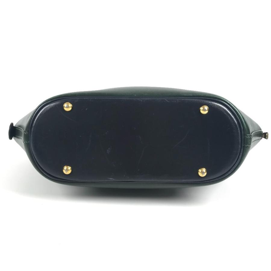 HERMES エルメス イルドヴォ― カバン トートバッグ トリコロールカラー ヴィンテージ ハンドバッグ ネイビー レディース【中古】 | HERMES | 04