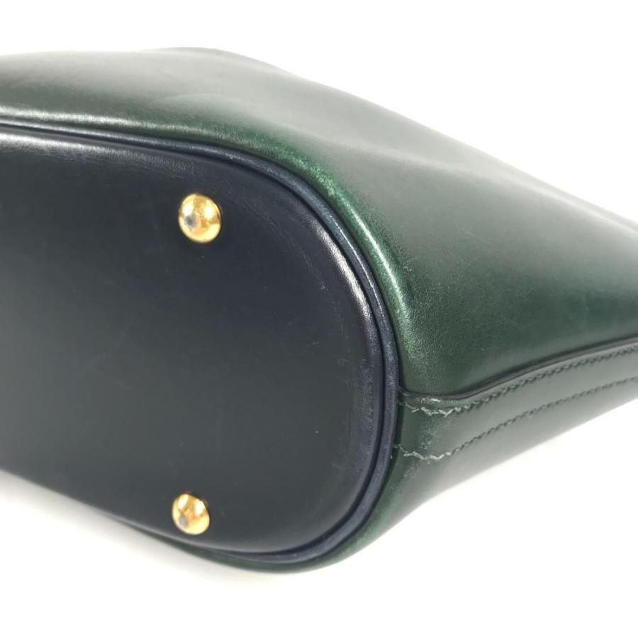 HERMES エルメス イルドヴォ― カバン トートバッグ トリコロールカラー ヴィンテージ ハンドバッグ ネイビー レディース【中古】 | HERMES | 05