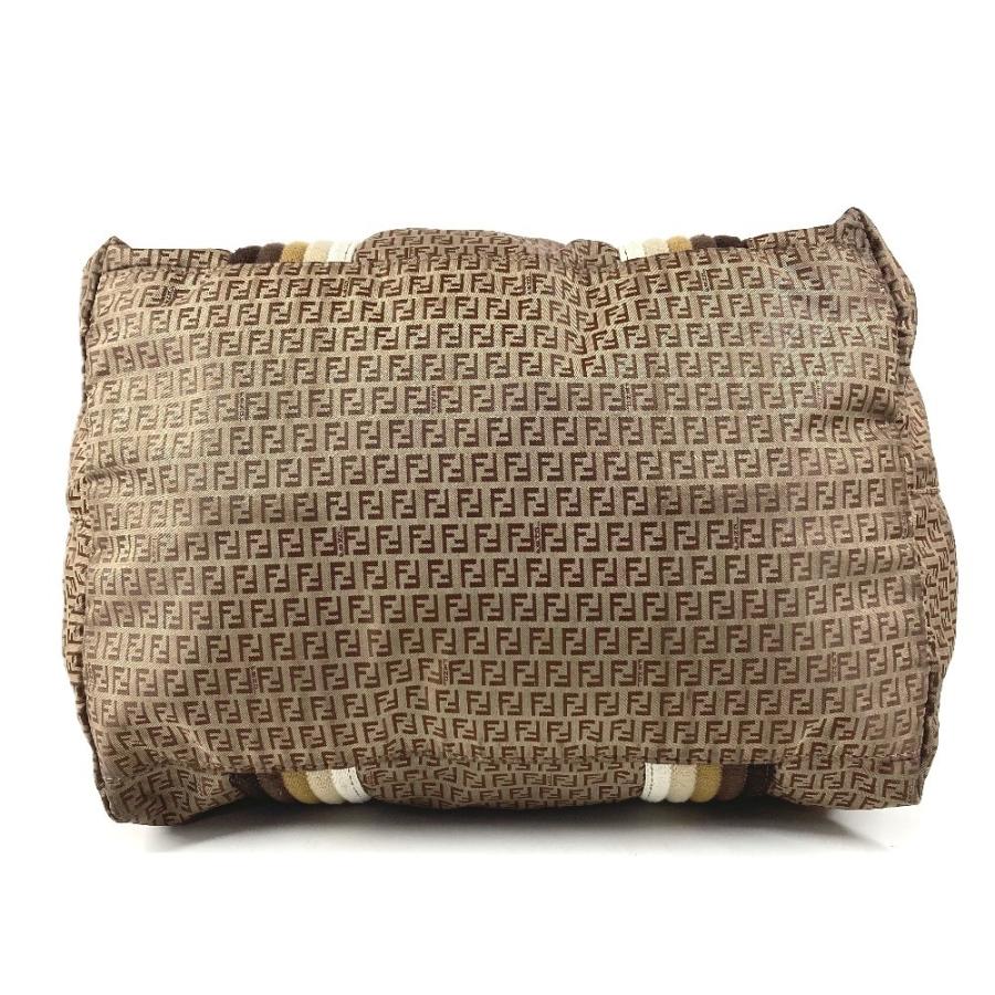 FENDI フェンディ 7VA240 ロゴ ズッキーノ カバン トートバッグ 肩掛け ハンドバッグ ポーチ付き ショルダーバッグ ベージュ 【中古】 | FENDI | 04