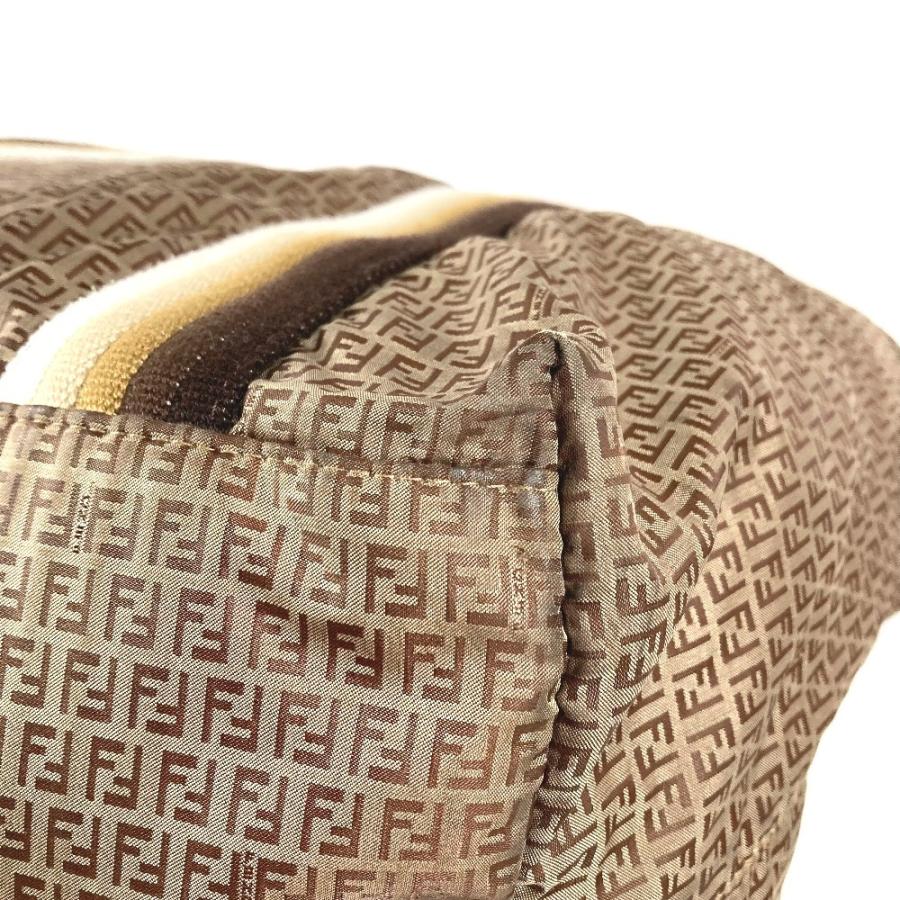 FENDI フェンディ 7VA240 ロゴ ズッキーノ カバン トートバッグ 肩掛け ハンドバッグ ポーチ付き ショルダーバッグ ベージュ 【中古】 | FENDI | 05