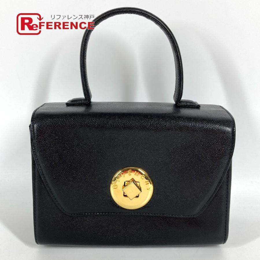 GIVENCHY ジバンシィ ロゴ ターンロック バニティバッグ カバン