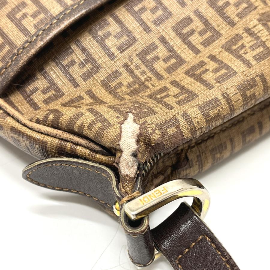 FENDI（フェンディ） 8BT206 ズッキーノ ロゴ カバン 斜め掛け