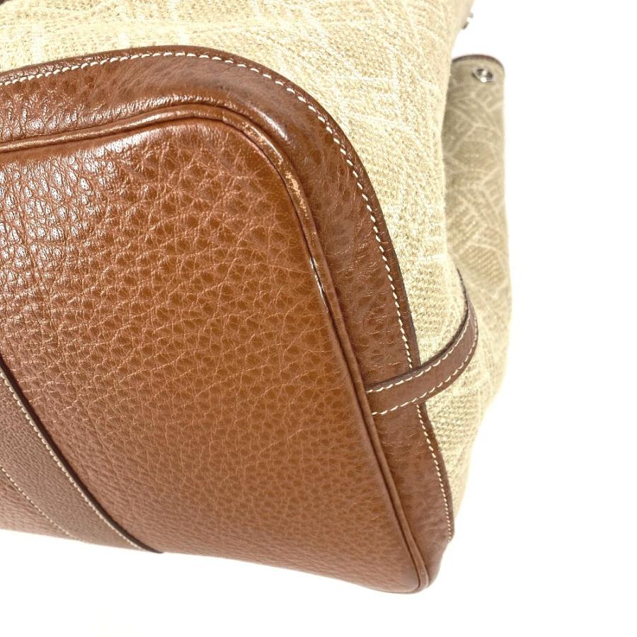 HERMES エルメス トワルソーH 総ロゴ トートバッグ カバン 肩掛け ボストンバッグ ガーデンパーティ MM ショルダーバッグ 【中古】 | HERMES | 05