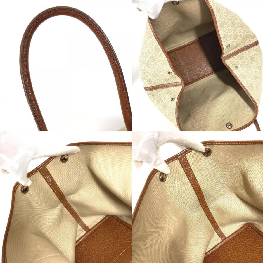 HERMES エルメス トワルソーH 総ロゴ トートバッグ カバン 肩掛け ボストンバッグ ガーデンパーティ MM ショルダーバッグ 【中古】 | HERMES | 08