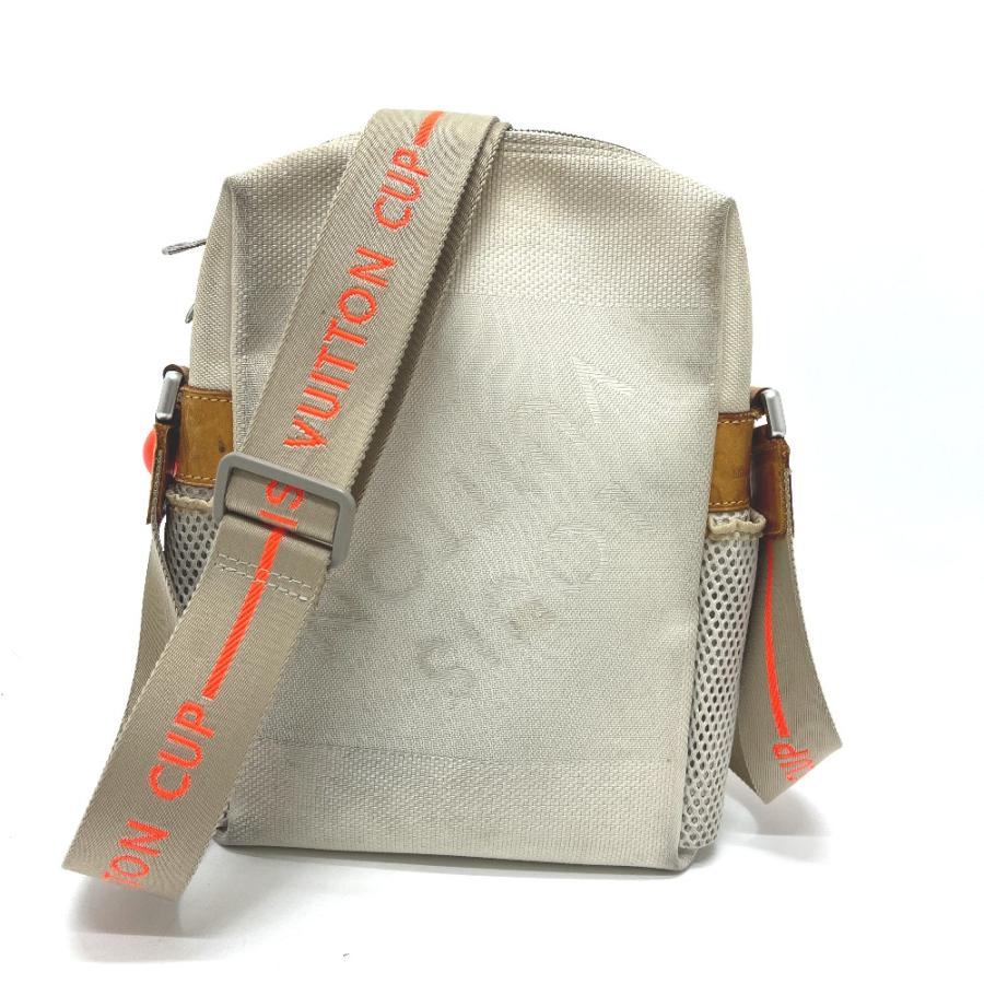 LOUIS VUITTON ルイヴィトン M80637 ウェザリー ダミエジェアン ルイヴィトンカップ ショルダーバッグ ホワイト ユニセックス【中古】 | LOUIS VUITTON | 01