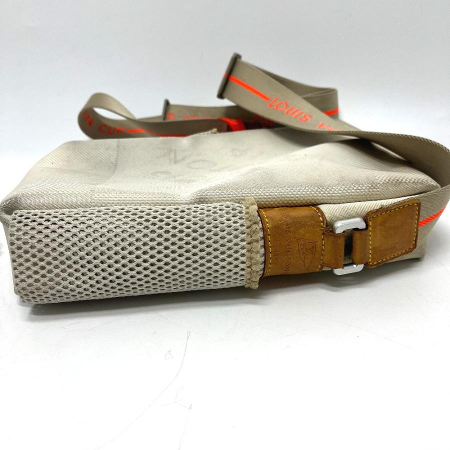 LOUIS VUITTON ルイヴィトン M80637 ウェザリー ダミエジェアン ルイヴィトンカップ ショルダーバッグ ホワイト ユニセックス【中古】 | LOUIS VUITTON | 05