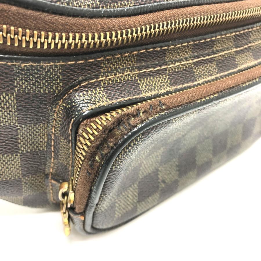 LOUIS VUITTON ルイヴィトン N51172 バムバッグ メルヴィール ボディバッグ ウエストポーチ ダミエ エベヌ ブラウン ユニセックス【中古】 | LOUIS VUITTON | 06