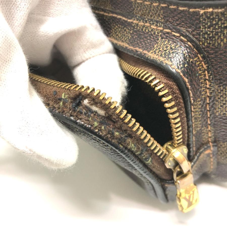 LOUIS VUITTON ルイヴィトン N51172 バムバッグ メルヴィール ボディバッグ ウエストポーチ ダミエ エベヌ ブラウン ユニセックス【中古】 | LOUIS VUITTON | 07
