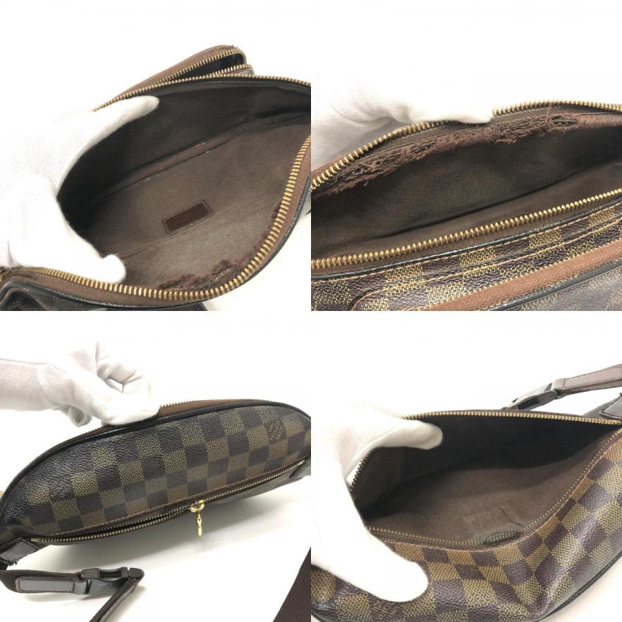 LOUIS VUITTON ルイヴィトン N51172 バムバッグ メルヴィール ボディバッグ ウエストポーチ ダミエ エベヌ ブラウン ユニセックス【中古】 | LOUIS VUITTON | 08