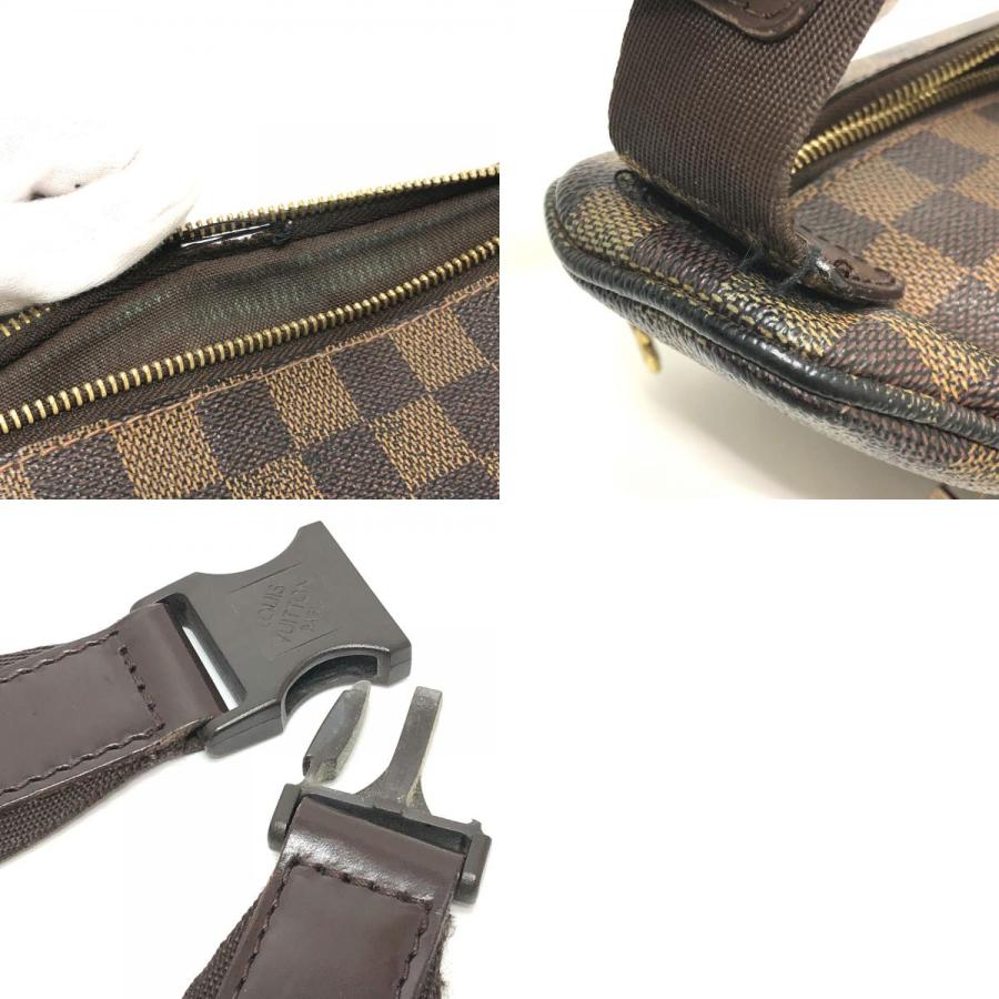 LOUIS VUITTON ルイヴィトン N51172 バムバッグ メルヴィール ボディバッグ ウエストポーチ ダミエ エベヌ ブラウン ユニセックス【中古】 | LOUIS VUITTON | 09