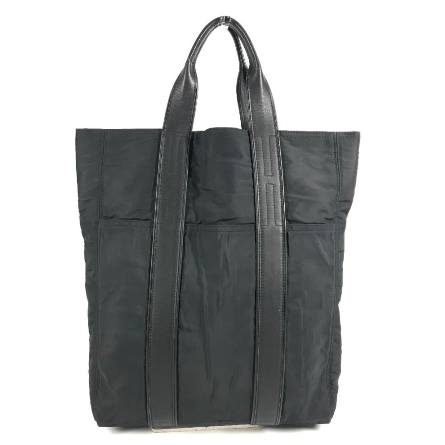 HERMES エルメス アカプルコ カバス MM アカプルコカバスMM 縦型 ショルダーバッグ カバン トートバッグ ブラック 【中古】 | HERMES | 01