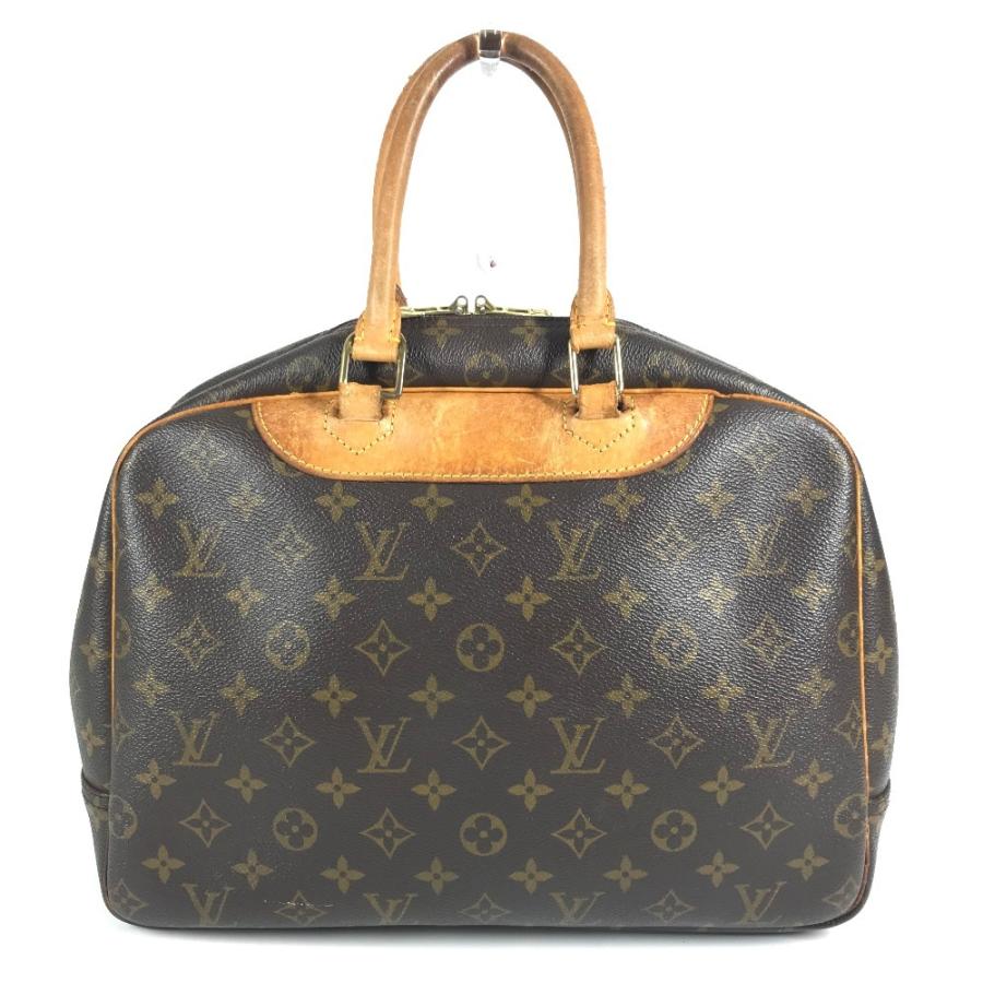 LOUIS VUITTON ルイヴィトン M47270 ドーヴィル カバン トートバッグ ミニボストンバッグ モノグラム ハンドバッグ ブラウン【中古】 | LOUIS VUITTON | 01