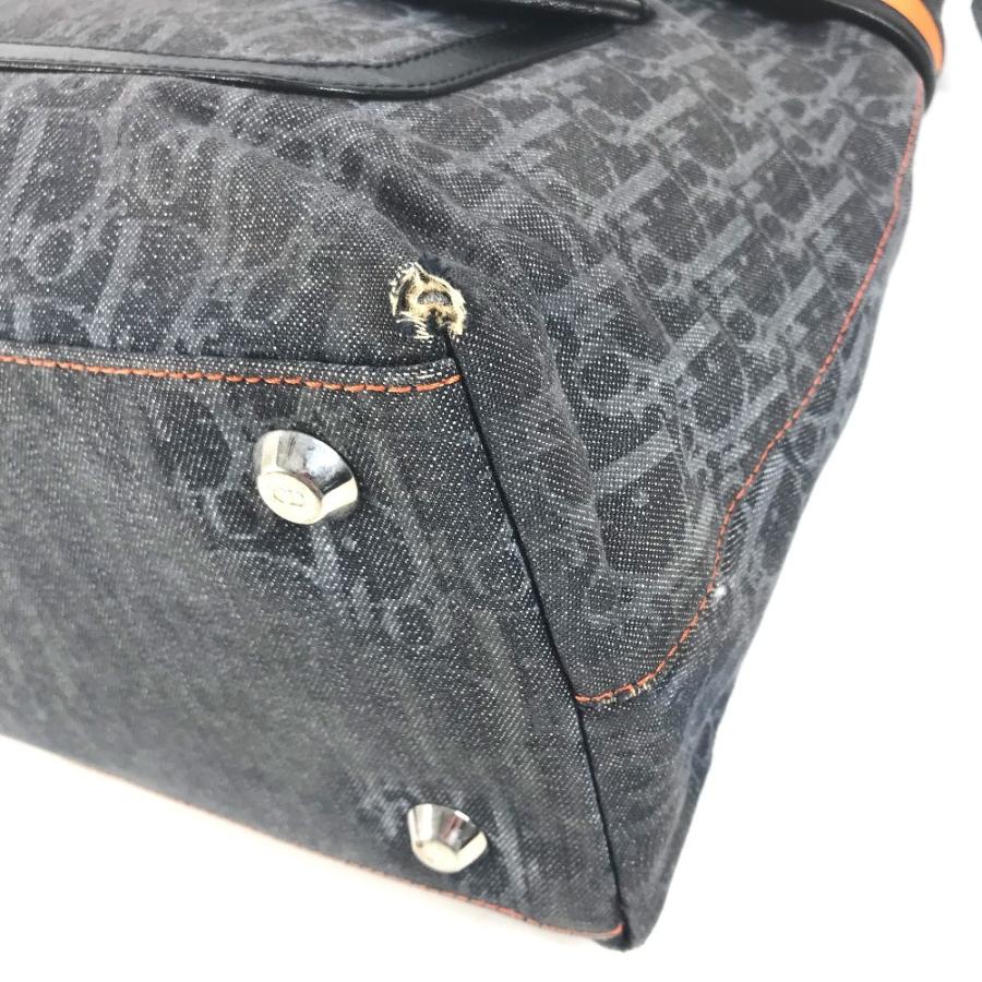 Dior ディオール トロッター ロゴ デニム カバン トートバッグ ショルダーバッグ 肩掛け フライトライン ハンドバッグ ブルー【中古】 |  | 05