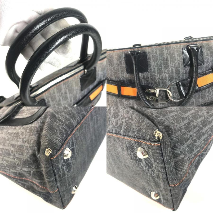 Dior ディオール トロッター ロゴ デニム カバン トートバッグ ショルダーバッグ 肩掛け フライトライン ハンドバッグ ブルー【中古】 |  | 07