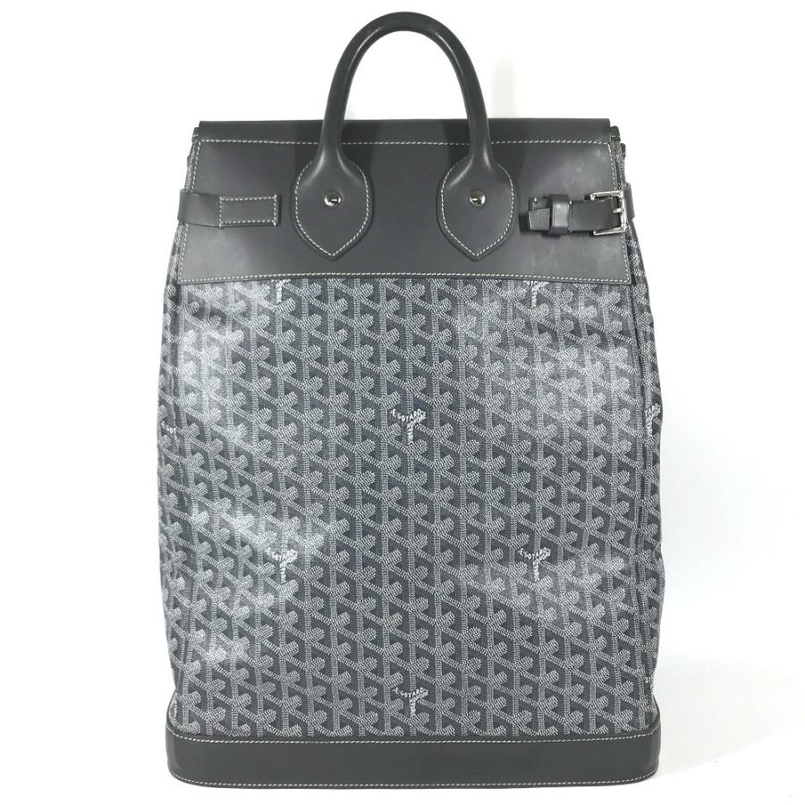GOYARD ゴヤール スティーマー カバン トートバッグ ハンドバッグ 旅行バッグ トラベルバッグ ボストンバッグ グレー ユニセックス【中古】 | GOYARD | 01