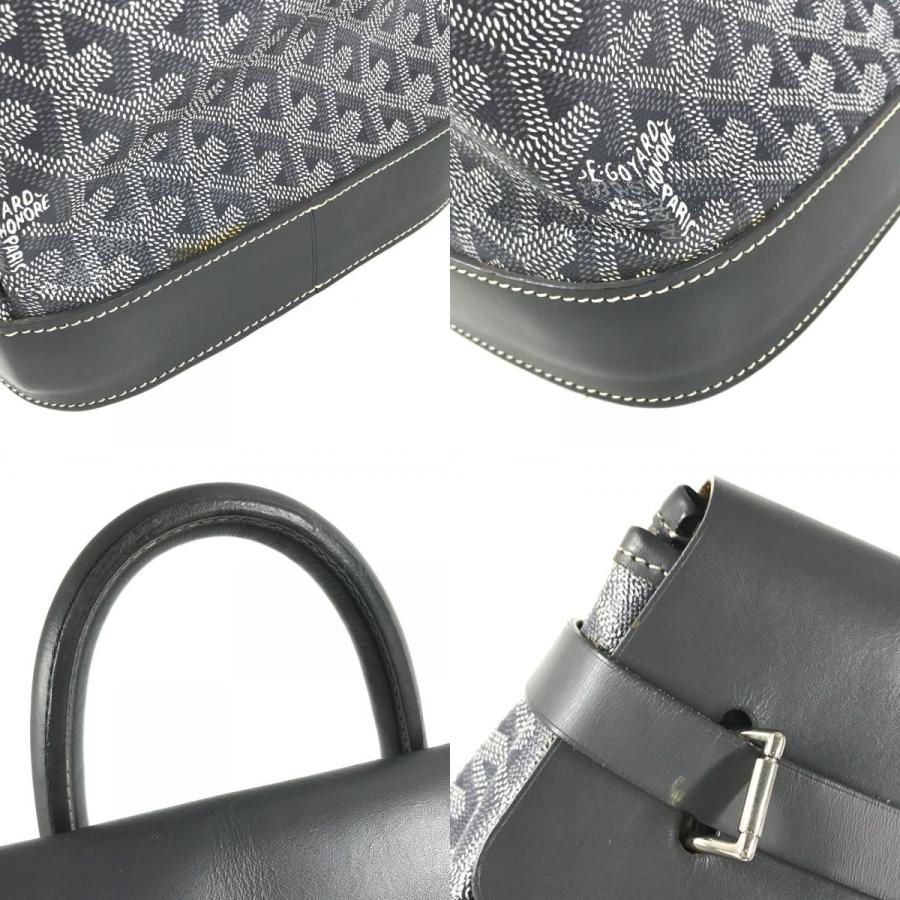 GOYARD ゴヤール スティーマー カバン トートバッグ ハンドバッグ 旅行バッグ トラベルバッグ ボストンバッグ グレー ユニセックス【中古】 | GOYARD | 07