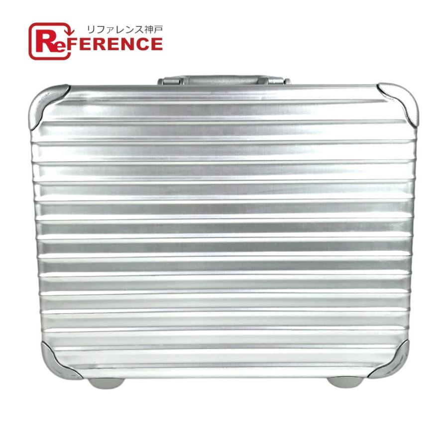 RIMOWA リモワ アタッシュケース トパーズ ブリーフケース ハンドバッグ トランク ビジネスバッグ ハンドバッグ シルバー【中古】 | RIMOWA
