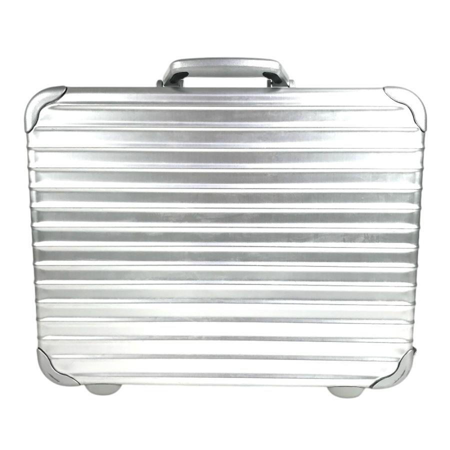RIMOWA リモワ アタッシュケース トパーズ ブリーフケース ハンドバッグ トランク ビジネスバッグ ハンドバッグ シルバー【中古】 | RIMOWA | 01