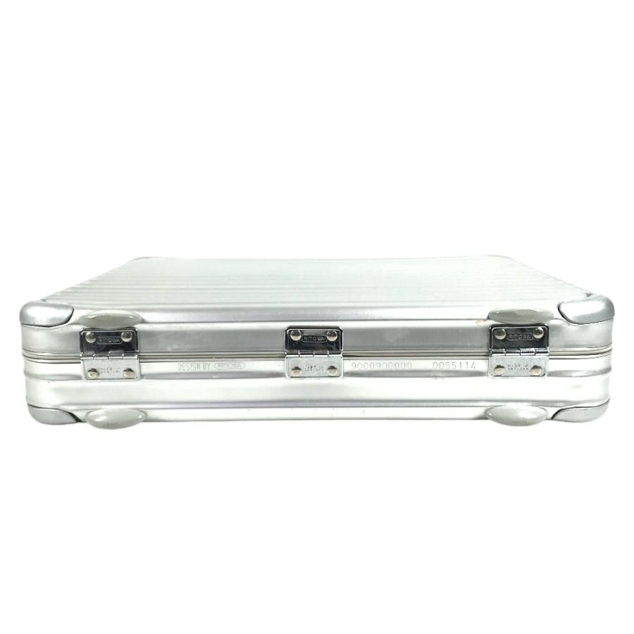 RIMOWA リモワ アタッシュケース トパーズ ブリーフケース ハンドバッグ トランク ビジネスバッグ ハンドバッグ シルバー【中古】 | RIMOWA | 04