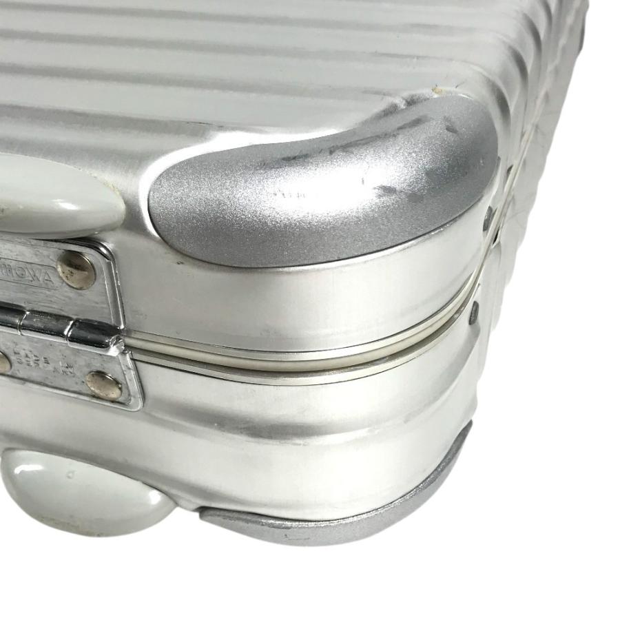 RIMOWA リモワ アタッシュケース トパーズ ブリーフケース ハンドバッグ トランク ビジネスバッグ ハンドバッグ シルバー【中古】 | RIMOWA | 05