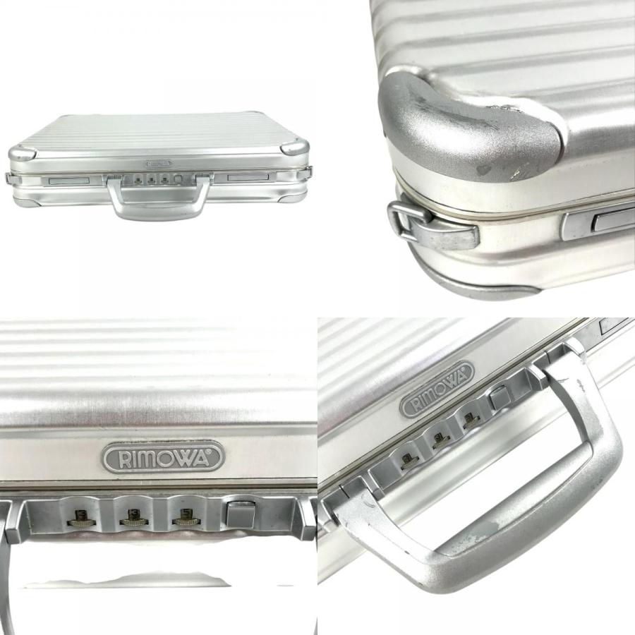 RIMOWA リモワ アタッシュケース トパーズ ブリーフケース ハンドバッグ トランク ビジネスバッグ ハンドバッグ シルバー【中古】 | RIMOWA | 07