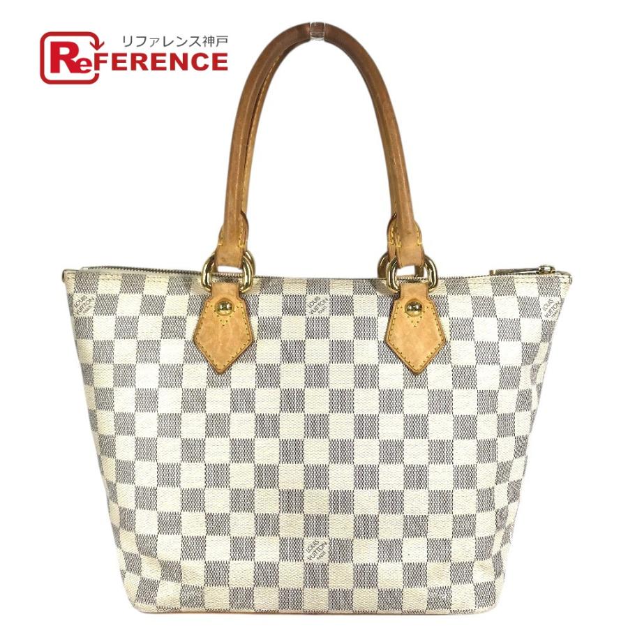 LOUIS VUITTON ルイヴィトン N51186 サレヤPM ショルダーバッグ 肩掛け カバン ダミエアズール トートバッグ ホワイト 【中古】 | LOUIS VUITTON